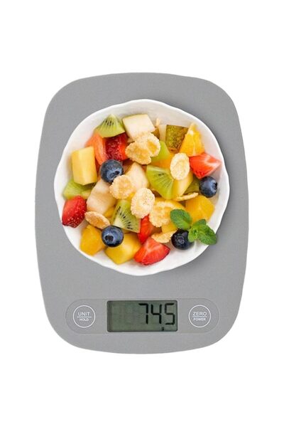 Generic ميزان مطبخ ماجيك بارك، ميزان طعام بسعة 5 كجم، مصنوع من الفولاذ المقاوم للصدأ، للخبز و