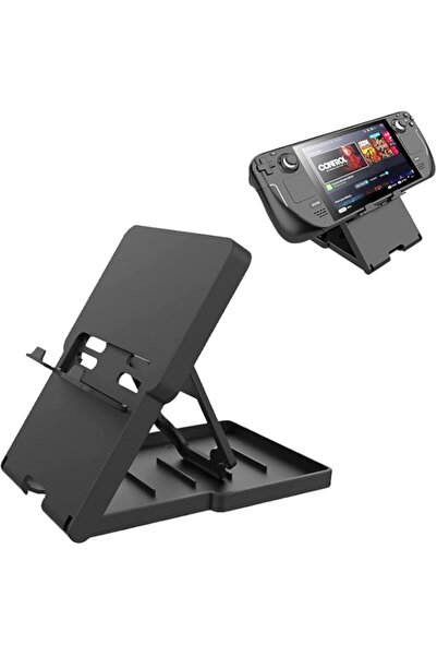 Generic KASTWAVE Stand Base Compatible with Valve Steam Deck, Adjustable Portable Stand for Handheld Gaming,