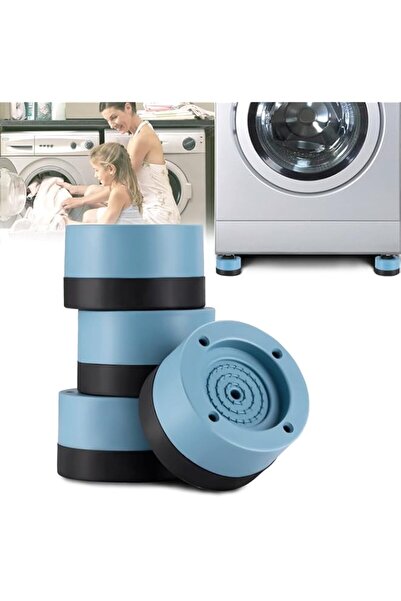 Generic وسادات مضادة للاهتزاز لغسالة الملابس، وقواعد الغسالة والمجفف، وقاعدة ...