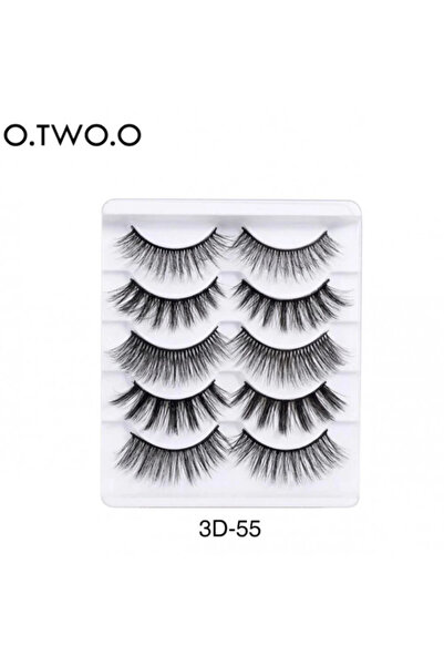 o.two.o 55-3D False Eyelashes Set