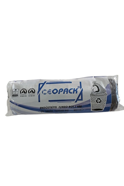 Ceopack Endüstriyel Jumbo Boy J400 Çöp Torbası 80x110 Cmx(1 adet)