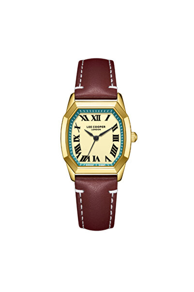 Lee Cooper Women's Analog Gold Dial Watch - LC08202.112