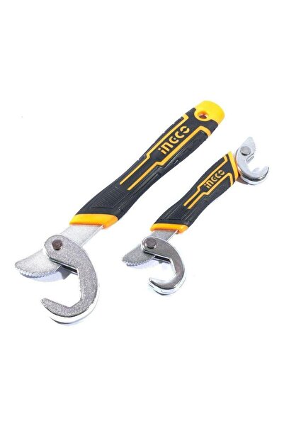 Ingco مفتاح ربط منحني HBWS09328 – أداة يدوية عالية العزم بتصميم مريح للأماكن الضيقة