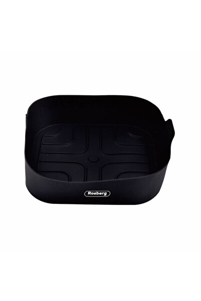rosberg Formă de silicon pentru Airfryer R51980SSN, 18x18x5 cm, Negru