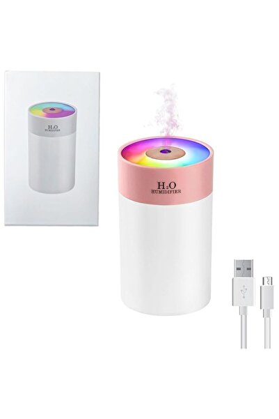 Generic مرطبات هواء فيرسا مارت USB لغرفة النوم - موزع روائح عطرية بإيقاف تشغيل تلقائي مع أضواء LED ملونة | لا