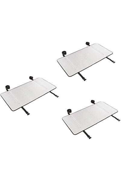 Generic غطاء مكيف الهواء بريتي زوم، 3 قطع، غطاء مكيف هواء سهل التركيب، مصنوع من رقائق الألومنيوم