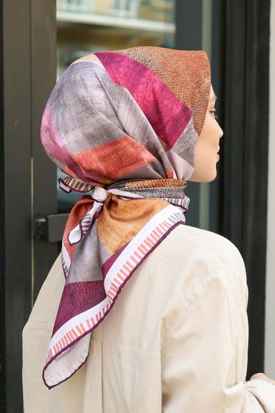 Armine Nostalgia Series Sura Silk Scarf 8122Ds-01