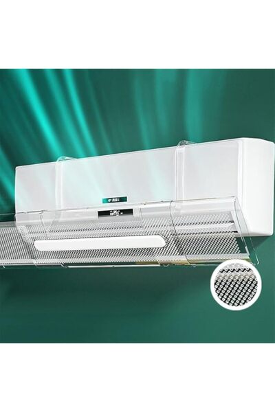 Generic عاكس مكيف الهواء الرائع والمتألق، قابل للتعديل من 53 إلى 95 سم، مثبت ...