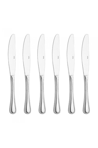Inoxriv Set of 6 YORK main knives, 18/0 stainless steel, glossy finish