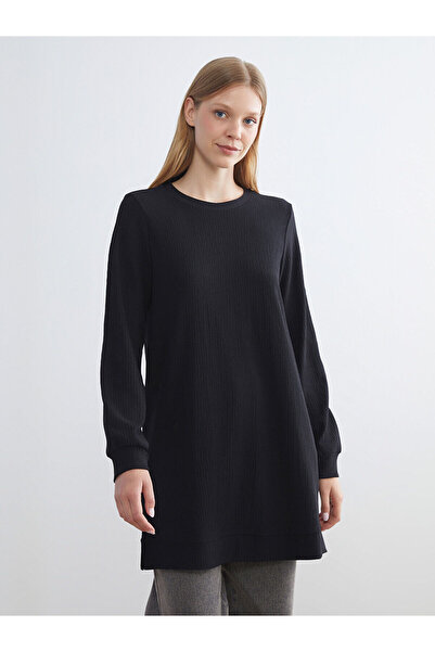 LC Waikiki Crew Neck Textured Women's Tunic