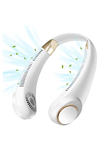 Generic INFOSUN Neck Fan, Personal Portable Fan, Hands Free Bladeless Fan, Leafless, 4000mAh Battery Recharg