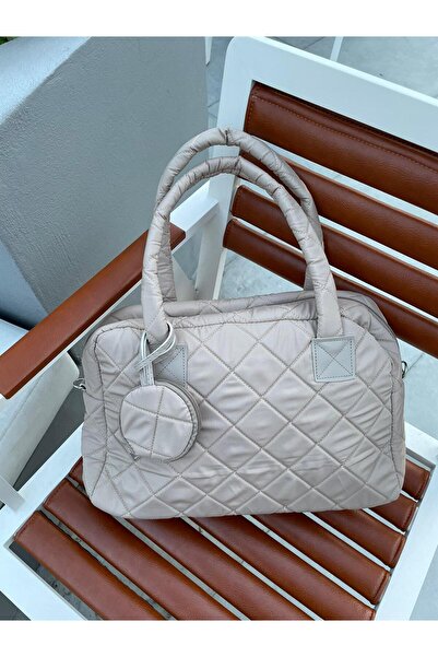 Senza Vedere Puf Mont Kumaş Büyük Çanta