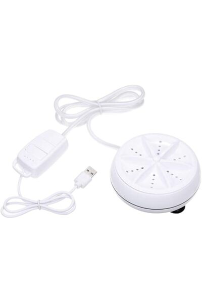 Generic pedkit 3in1 Mini Washing Machine Portable Personal Rotating Ultrasonic Turbine Washer Adjustable wit
