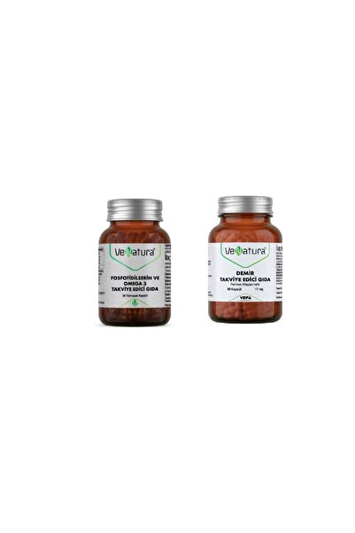VeNatura Fosfotidilserin Ve Omega 3 30 Kapsül + Demir 17 mg 90 Kapsül