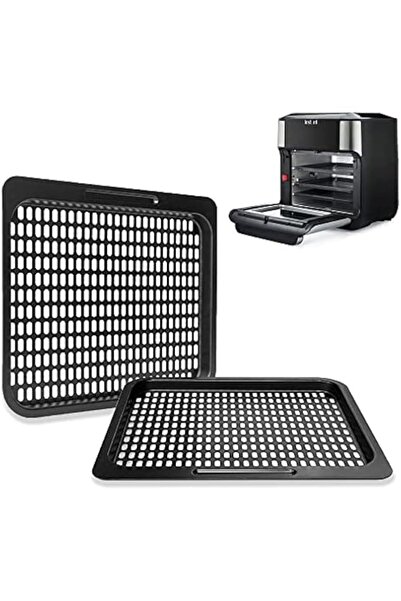 Generic 2 Pcs Replacement Cooking Tray, Mesh Cooking Rack Air Fryer Accessories for Instant Vortex, Innsky,