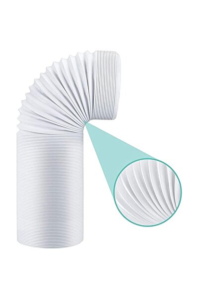 Generic خرطوم عادم KASTWAVE لمكيف الهواء المحمول، قطر 5 بوصات، خيط عكس اتجاه ...