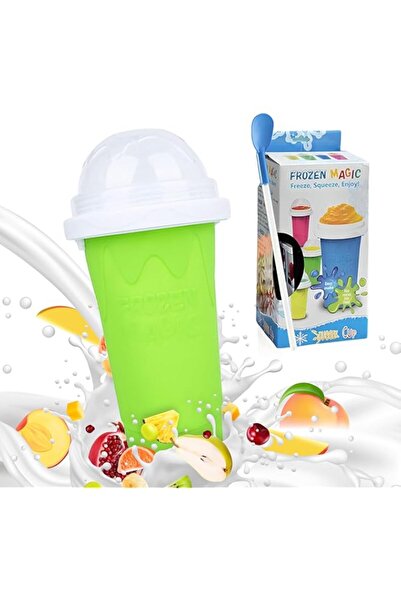 Generic كوب صانع الثلج COOLBABY، كوب سحري سريع التجميد للآيس كريم، اجعل يومك ...