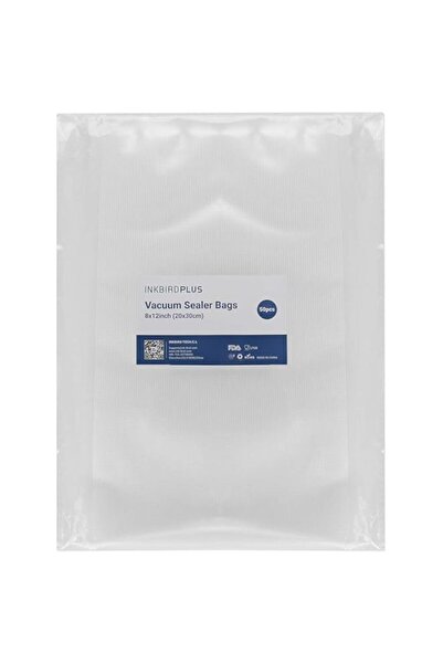 Generic INKBIRD Vacuum Sealer Bags (50 count), 8"x12" Commercial Grade Food Saver Bags BPA-Free Microwave&Fr