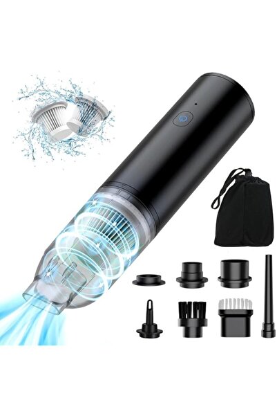 Generic مكنسة كهربائية للسيارة من Authticar بقوة 10000 باسكال، مكنسة كهربائية...