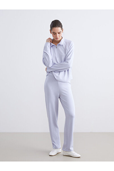 LC Waikiki Two Mt Shop Quality Lcw Vision Lilac Interlock Plain Standard & Re...