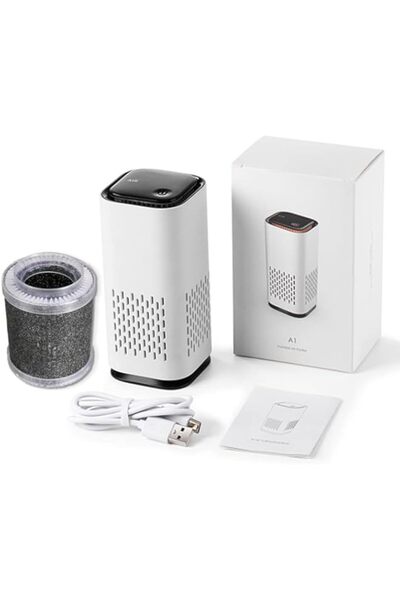 Generic URbazaar Portable Air Purifier,Car Air Purifier with HEPA Filters,Air Sterilizer healthy assistant p