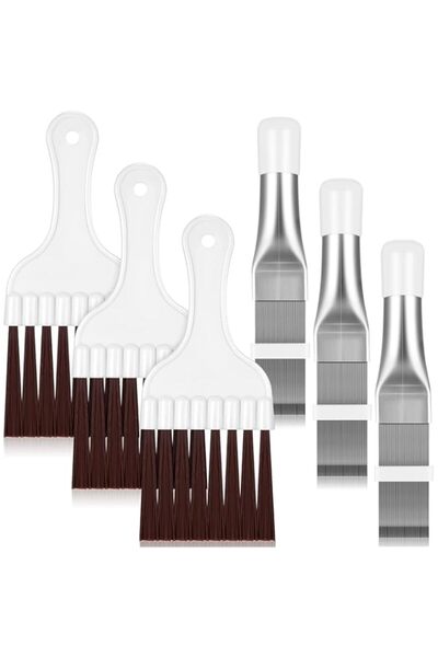 Generic مشط زعانف مكثف مكيف الهواء بواو، فرشاة تنظيف الزعانف، منظف زعانف مكيف الهواء، الثلاجة
