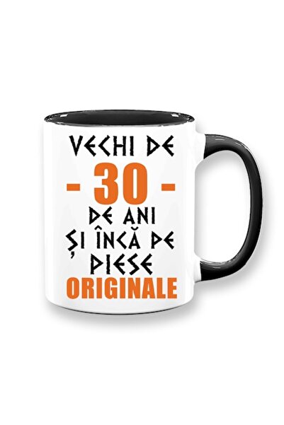 OEM Cană personalizată cu mesaj amuzant: „30 de ani și încă pe piese original...