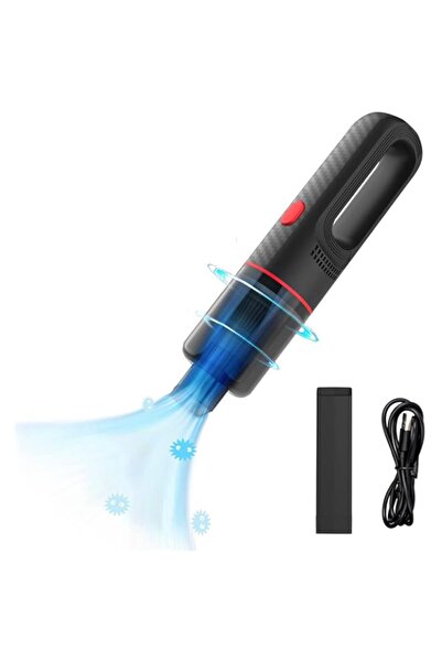 Generic مكنسة كهربائية لاسلكية محمولة صغيرة الحجم من TERRIFI، بقوة 10000 باسك...