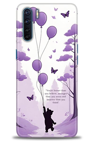 OPPO A91 / Reno 3 Uyumlu Kılıf HD Baskılı Kapak + Seramik Kırılmaz Ekran Koru...