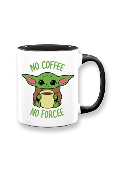 OEM Cană personalizată cu mesajul „fără cafea, fără forță”, Betaprint, albă c...