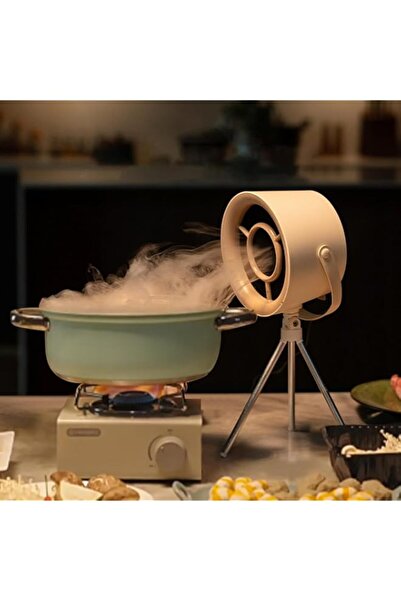 Generic شفاط INGUNAR للطاولة، شفاط محمول بثلاث سرعات، شفاط طباخ للطاولة مع مقبض قابل للإزالة