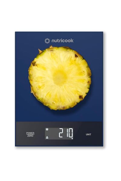 Generic ميزان طعام نيوتريكوك، ميزان مطبخ رقمي، وزن 11 رطلاً، الوزن بالجرام والأونصة (دقيق 1 جرام) للخبز