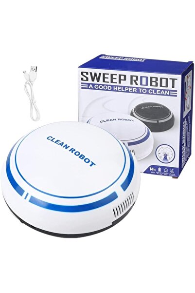 Generic SYOSI Robot Vacuum Cleaner, Smart Automatic Floor Robot, Slim Light Design Household USB Rechargeabl