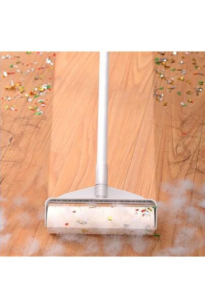 Generic مزيل الوبر القابل لإعادة الاستخدام من MUMOO BEAR، أسطوانة كبيرة لإزالة الوبر مع 9 قطع غيار بعرض 24 سم وارتفاع قابل للتعديل من 50 إلى 90 سم