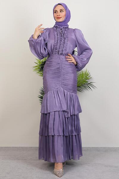 giz astore Şaheste Yoryo Abiye Lila