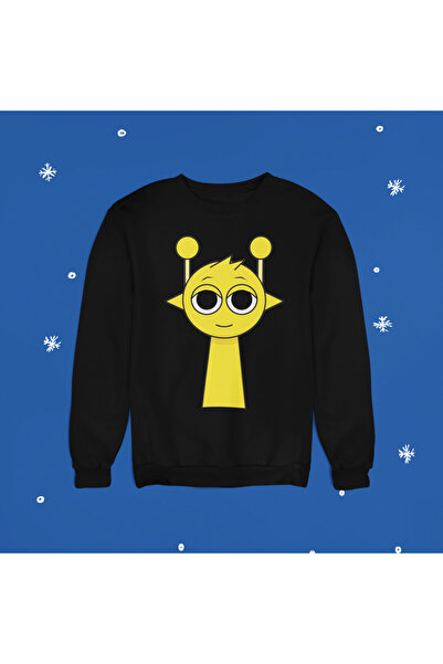 MAGORS Sweatshirt unisex pentru copii cu imprimeu cu personaje STIL-X SPRUNKI...