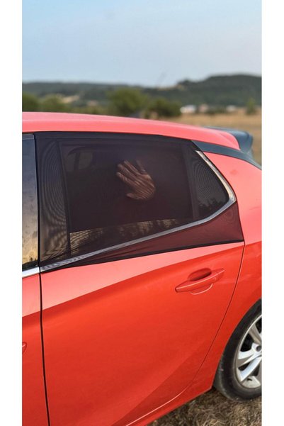 Stilcar Auto Sunshade Curtain Car Side Window Curtain Anti-Sun Fly Screen for Vehicle Interior Sunshade Set of 2