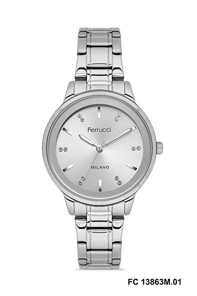 Ferrucci Fc13863M.1 Silver Color 35 mm Women's Wristwatch