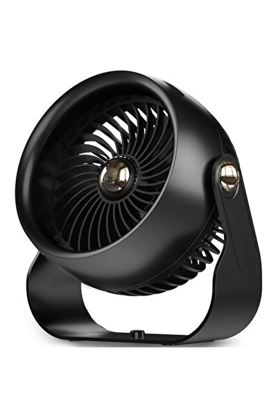 Generic مروحة مكتب Anspect، مروحة توزيع هواء هادئة مقاس 6 بوصات، 4 سرعات مع تدفق هواء قوي، تدور 360 درجة محمولة