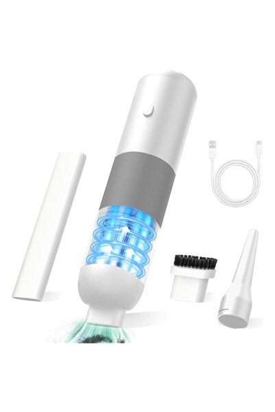 Generic مكنسة كهربائية محمولة لاسلكية من Aquox، مكنسة كهربائية محمولة للسيارة...