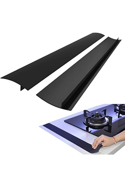 Generic Firelex Silicone Gap Covers 21 Inches Kitchen Counter Stove Gap Covers Heat-resistant Kitchen Silico