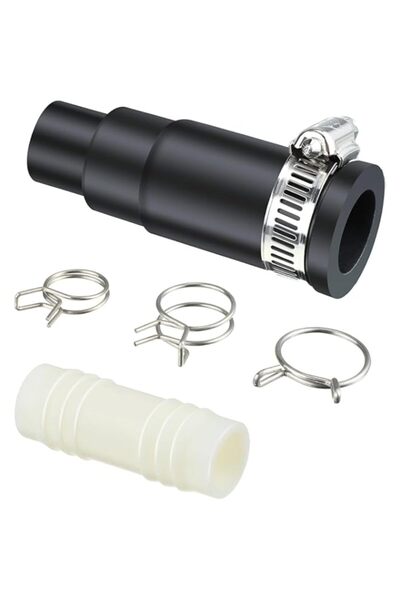 Generic THE WHITE SHOP Dishwasher Drain Hose Adapter Compatible, Dishwasher Hose Connector Include 1 Inlet C