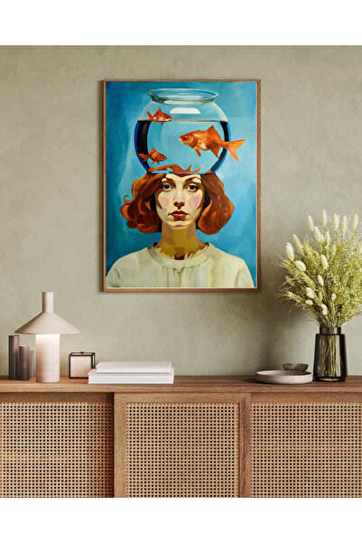 Tuba Decor Jednodijelni drveni stol sa ramom za dnevnu sobu, hodnik i kuhinju