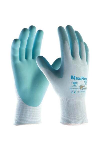 ATG ماكسي فليكس ®   نشط ™   34-824 قفازات العمل مع الألوة فيرا وفيتامين E رقم: 7