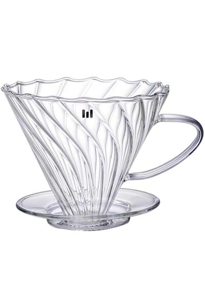 Generic ماكينة تحضير القهوة ماك في بتقنية التنقيط من ماكنوا، زجاج على شكل حرف...