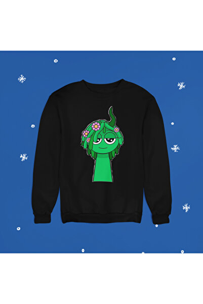 MAGORS Sweatshirt unisex pentru copii cu imprimeu cu personaje STIL-X SPRUNKI...