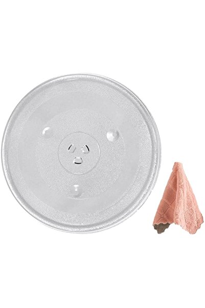 Generic Rubik Microwave Oven Plate Replacement Large (31.5cm / 12.40 inch) Turntable Glass Tray Dishwasher S