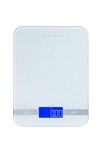 Generic ميزان مطبخ رقمي للخبز والطهي من شوواي، 22 رطل/10 كجم، 1 جم/0.1 أونصة، تدرج دقيق،