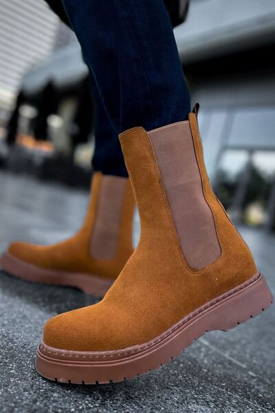 remss RS223 - SRT Alaska Süet Erkek Bot TABA