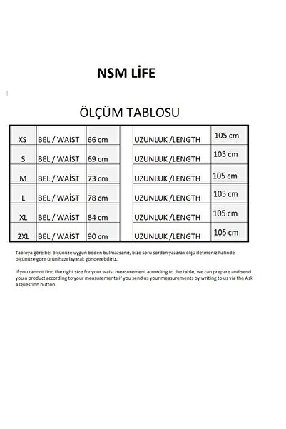 NSMLİFE Women's Black Pocketless Pleated A-Line Evening Skirt